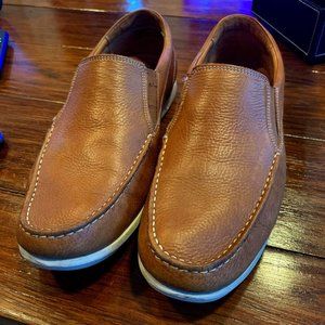 Johnston & Murphy leather slip-ons